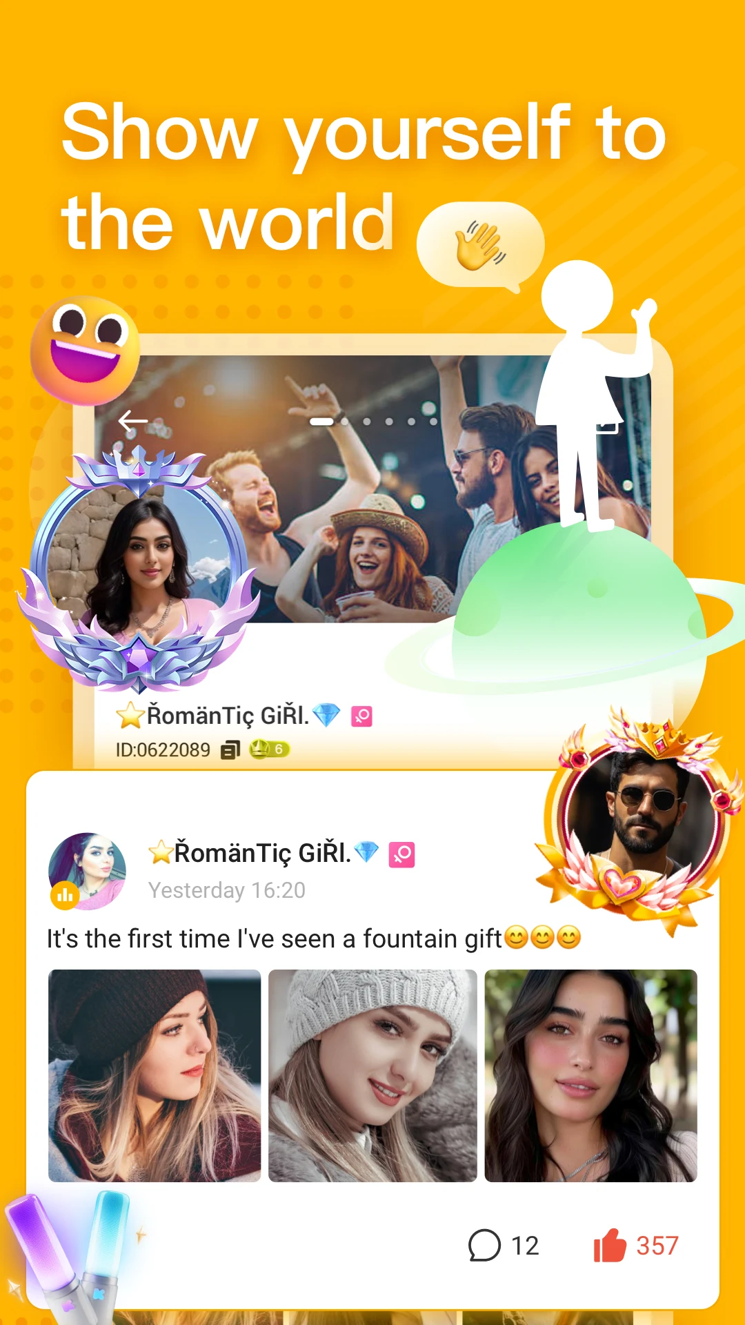 Echo: Live Voice Chat Room APP screenshot