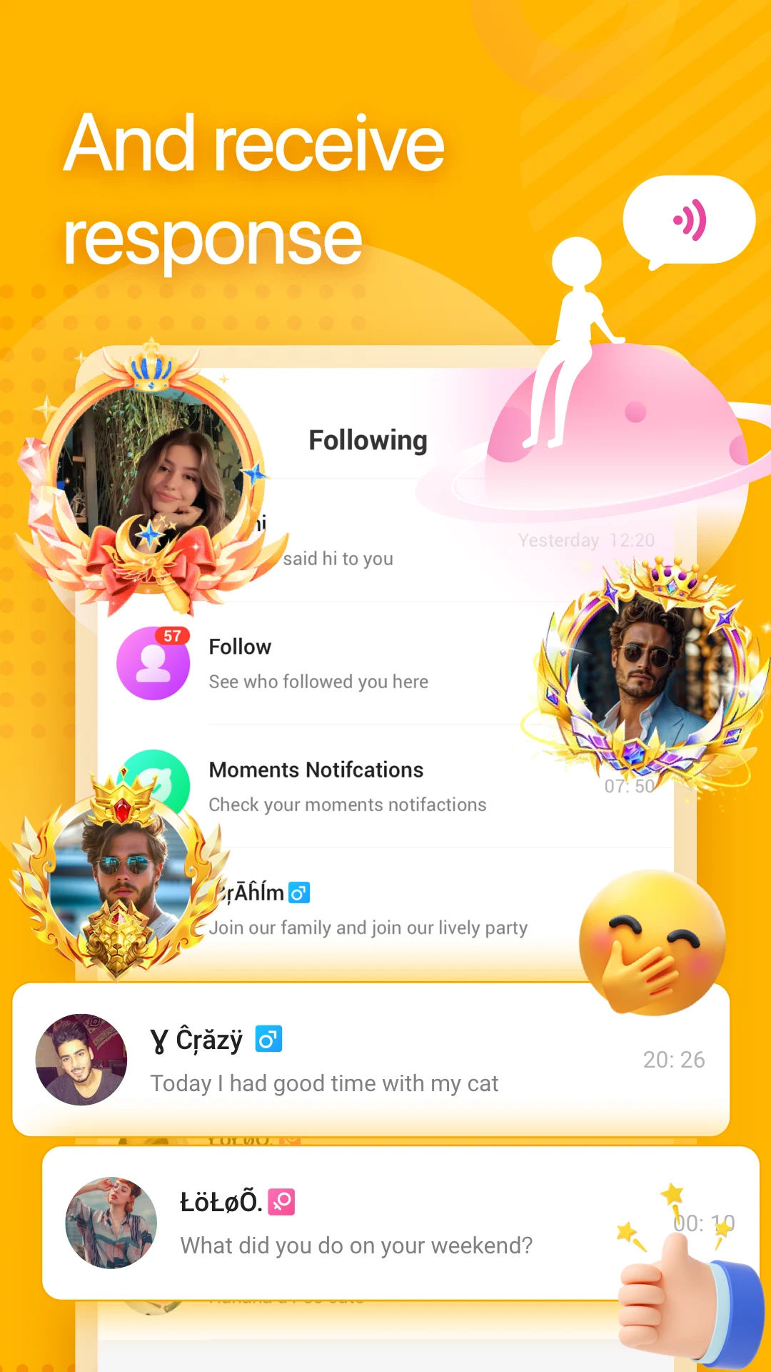 Echo: Live Voice Chat Room APP screenshot